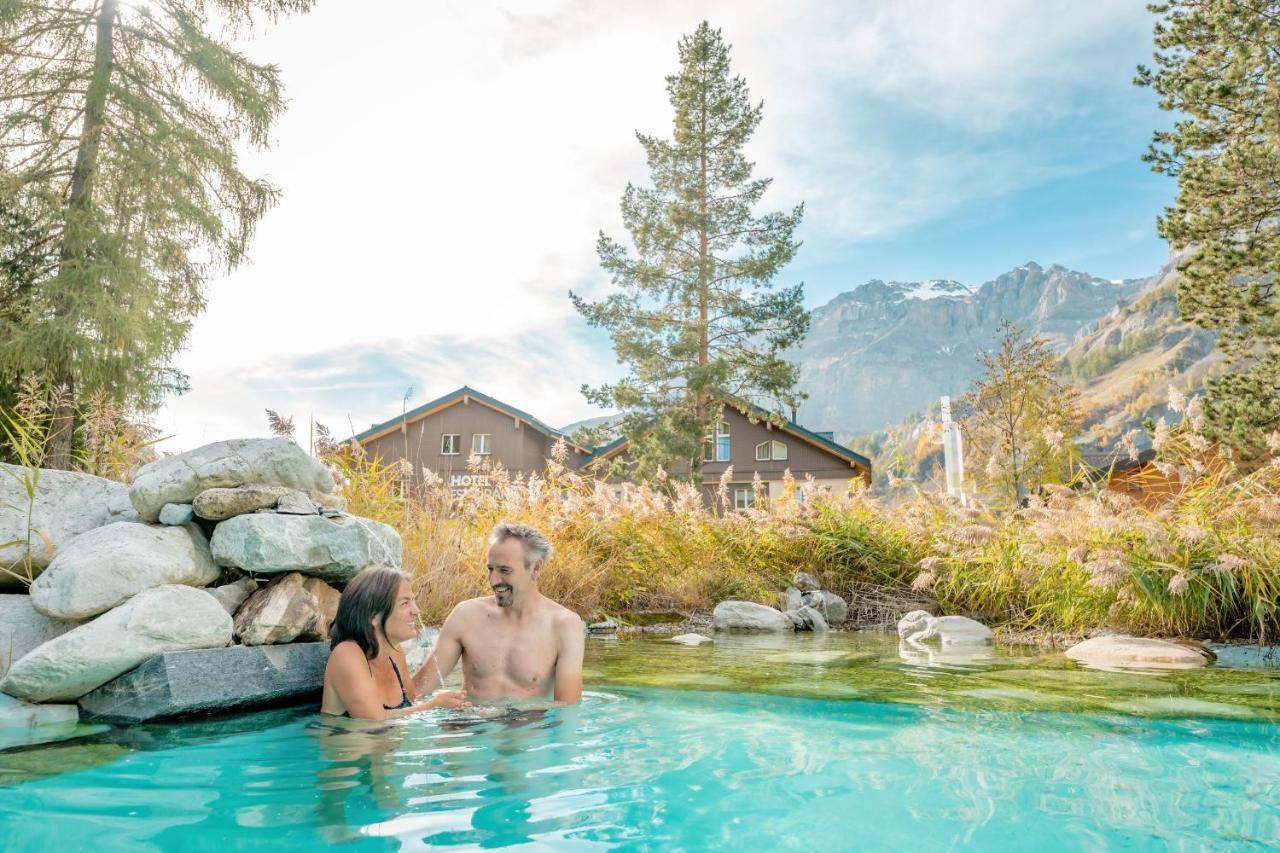 Le Bristol Leukerbad Dış mekan fotoğraf