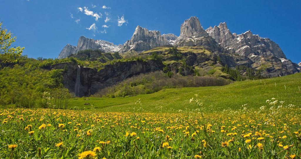 Le Bristol Leukerbad Dış mekan fotoğraf