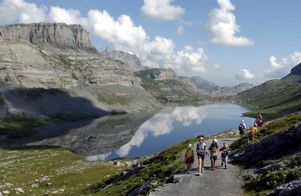 Le Bristol Leukerbad Dış mekan fotoğraf